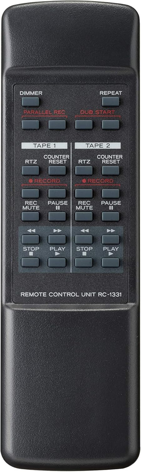 Teac W-1200 Doppel-Kasettendeck (Kassettenspieler zur Aufnahme/Wiedergabe, Mikrofoneingang, USB-Ausg