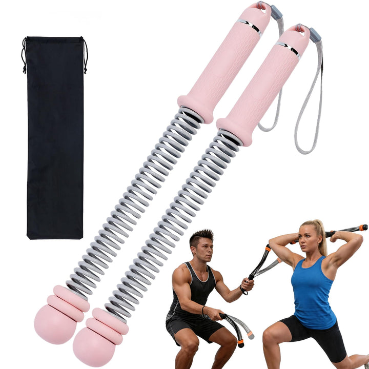 Weighted Battle Rope Without Rope 2 Pack Quiet Adjustable Ropeless Battle Ropes for full Body Traini