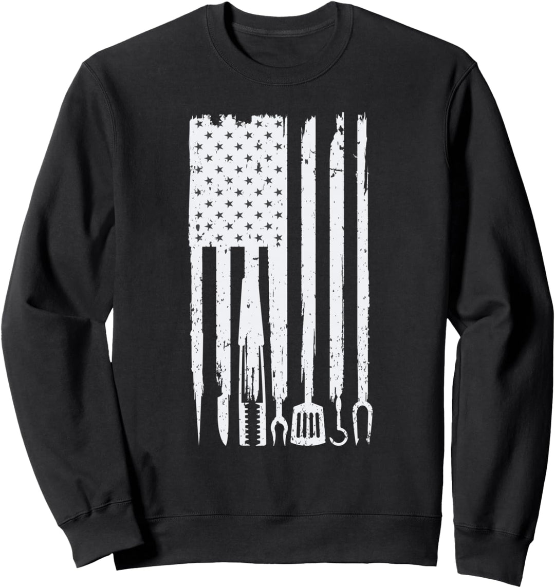 Lustiges Grill-Design Für Fans des Rauchens, Grillens und Grillens Sweatshirt