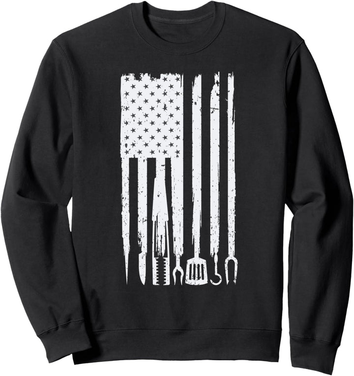 Lustiges Grill-Design Für Fans des Rauchens, Grillens und Grillens Sweatshirt