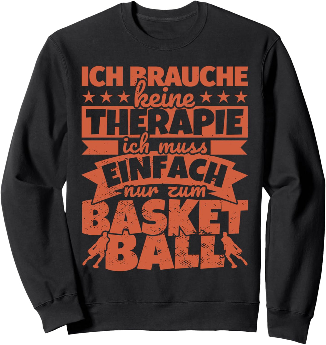 Basketball Basketball-Spieler lustig Sweatshirt