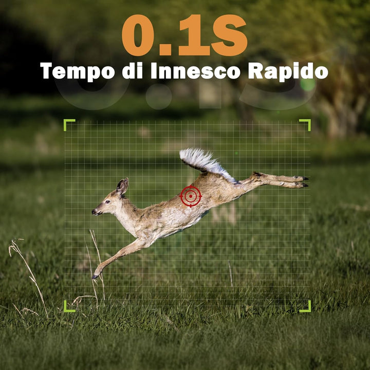 VOOPEAK Wildkamera mit Solarpanel, 4K 48MP Wildkamera mit Nachtsicht Bewegungsaktiviert, Wildtierkam