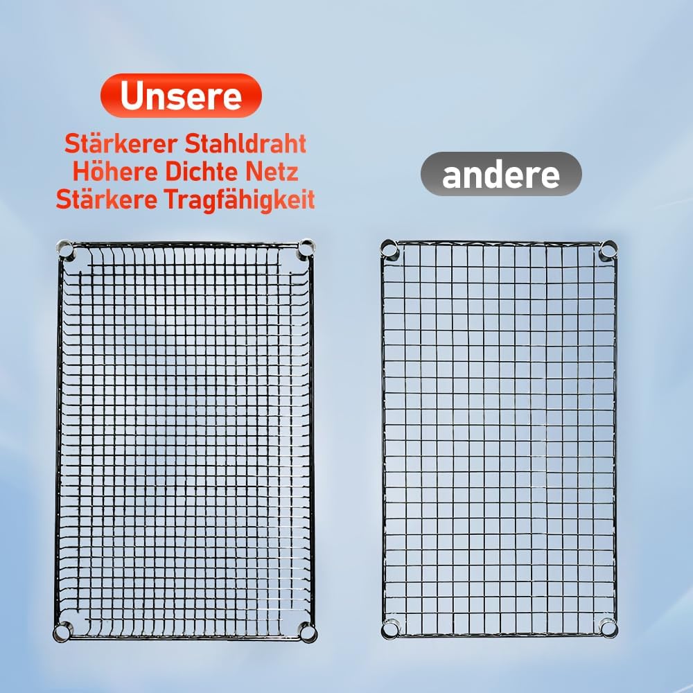 BPT Servierwagen mit Rollen, 3 böden Teewagen, Hotelrestaurant-Küchenwagen (Silber-(500KG)), Silber-