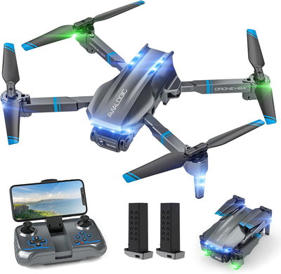 H24 Drohne mit Kamera HD 1080P, RC Drone für Erwachsene und Kinder, Faltbar Quadcopter mit FPV WiFi