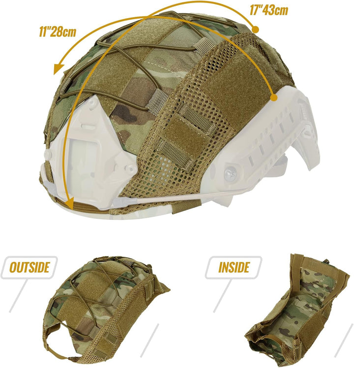 OneTigris Multicam Helmüberzug Fast Medium - Large multicam, Medium - Large multicam