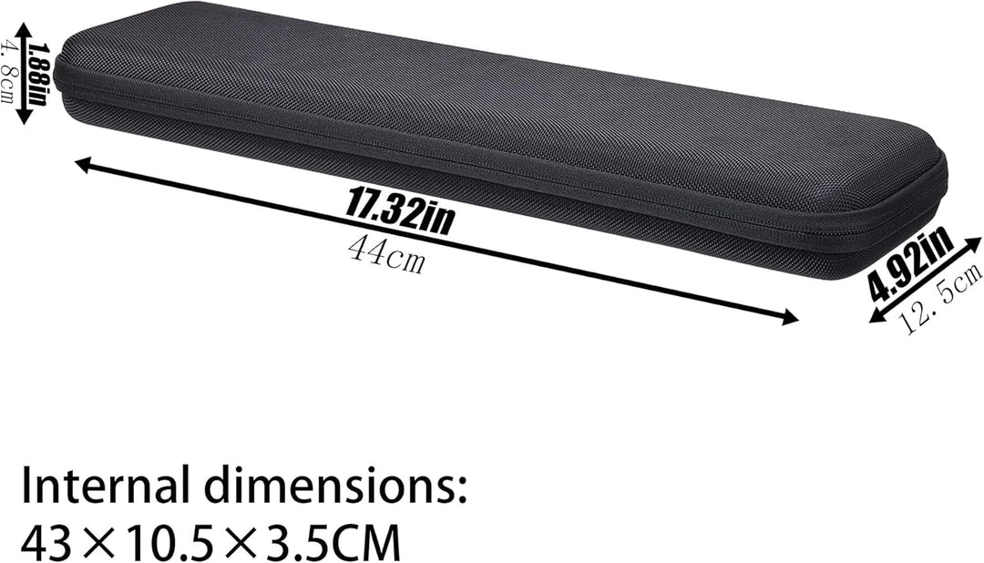 Khanka Hart Tasche Schutzhülle für M-Audio Keystation Mini 32 MK3/Mk2 II Kompakter 32 Tasten USB MID