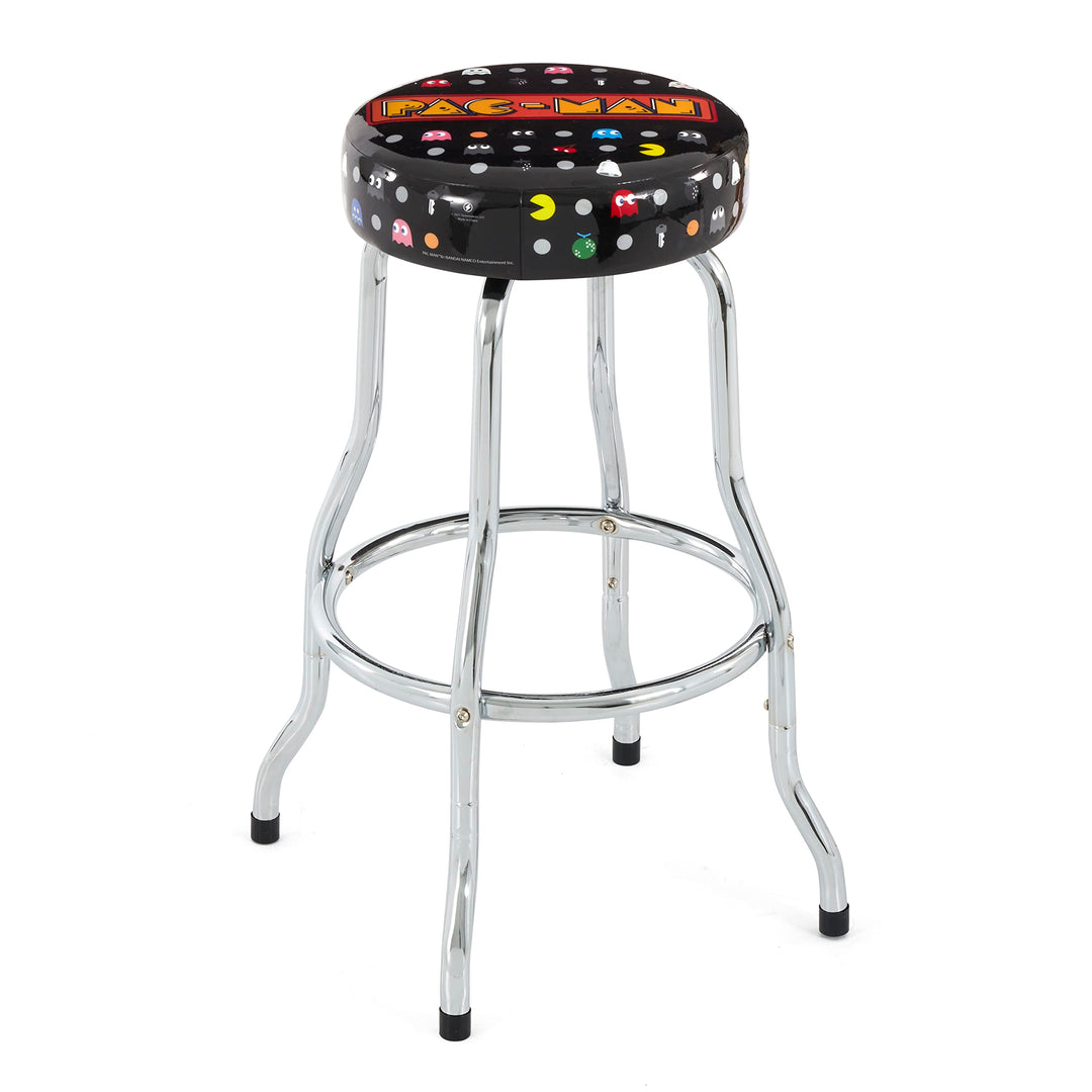 Tastemakers Arcade 1Up – Hocker für Arcade – PAC Man, mehrfarbig, 1317, Grösse verstellbar von 50 cm