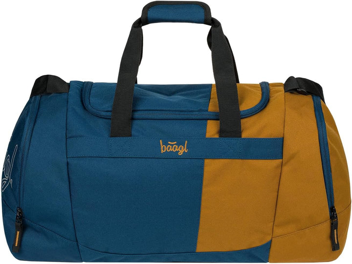 Baagl Sporttasche Kinder Reisetasche Schuhfach Sport Schule 25 l - Duo | Schwimmtasche für Mädchen,