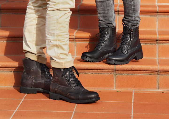 Falco Aviator Motorradstiefel 45 EU Braun, 45 EU Braun