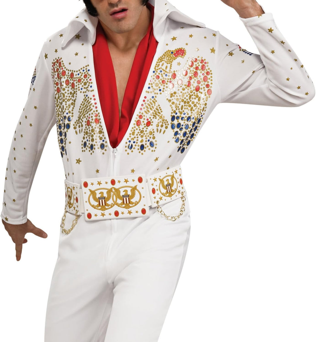 Generique - Elvis Presley-Kostüm für Herren Deluxe-Ausführung, XL