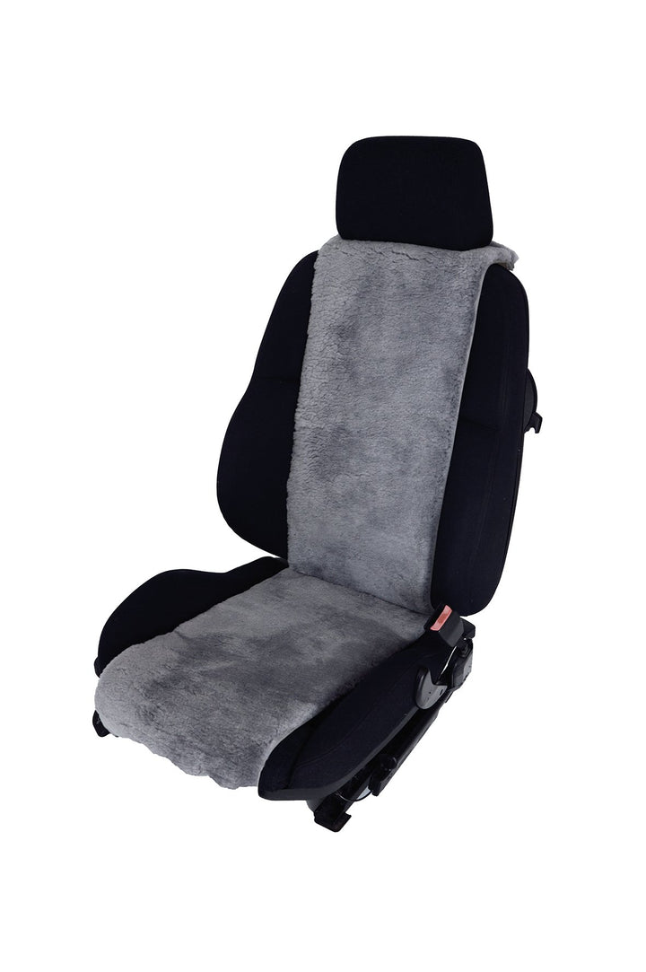 Autositzbezug/Sitzauflage aus echtem Lammfell 30cm Breite x 138cm Länge Premium Fellhöhe 20mm (Taueb