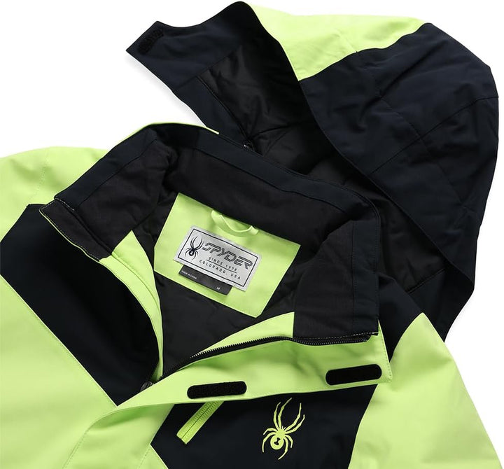 Spyder Jungen Turner Jacket Skijacke 140 Lime Ice, 140 Lime Ice