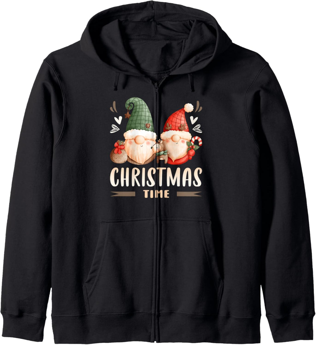 Weihnachtsmann Wichtel, Christmas Time Kapuzenjacke