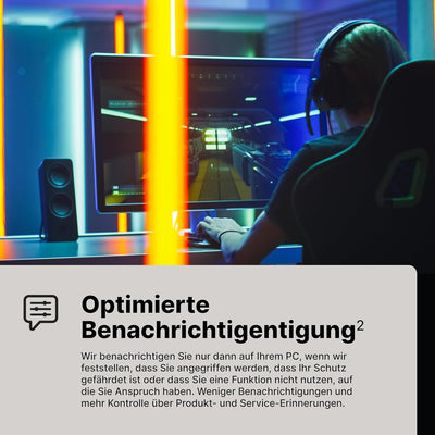 Norton 360 for Gamers 2021, Cybersicherheit für PC-Gamer, Mac oder Mobilgerät |3 Geräte| 1 Jahr | PC