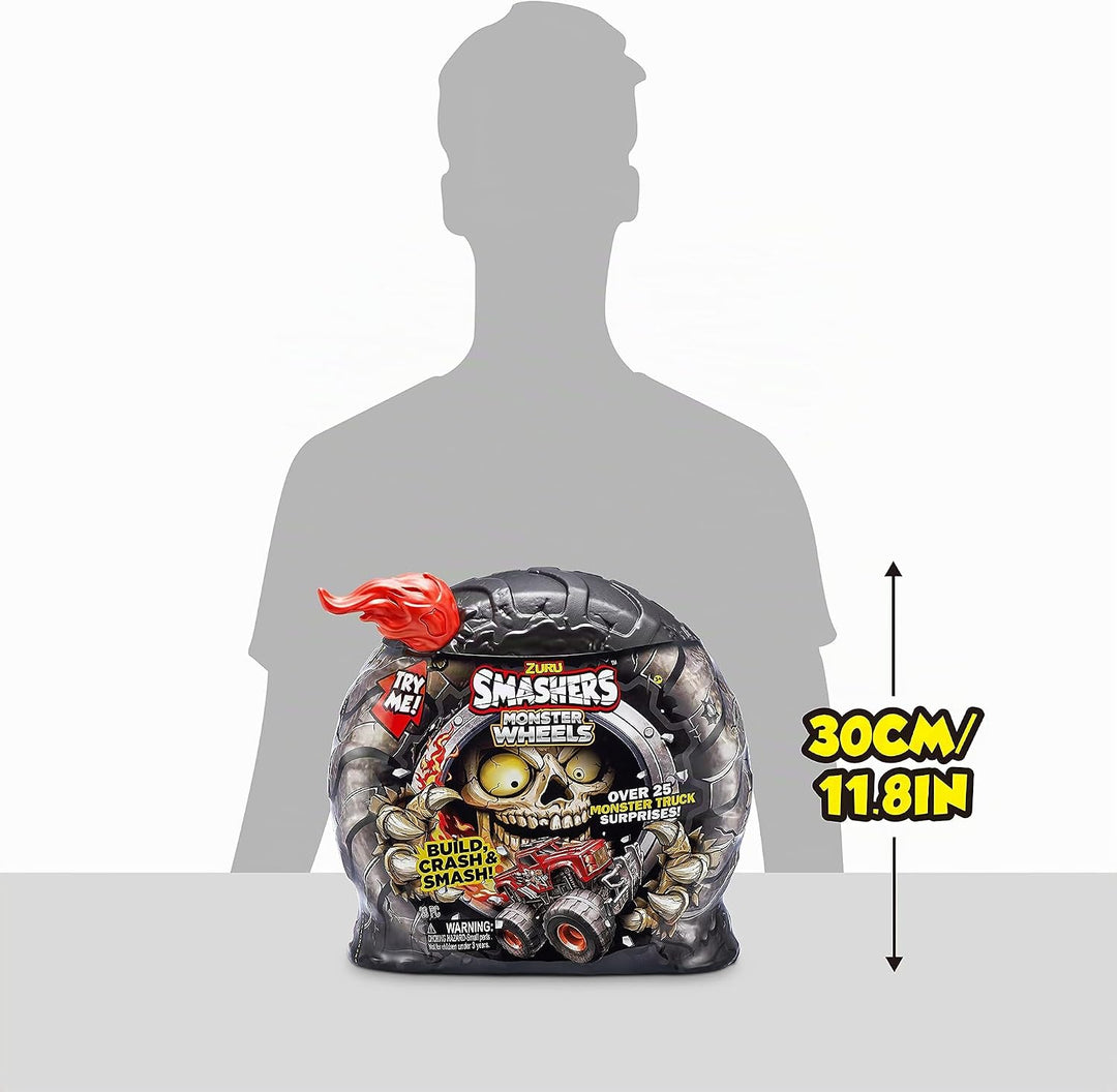 Smashers Monster Truck Surprise, Dino Drifter, von ZURU Monster Truck, Überraschung (Dino Drifter),