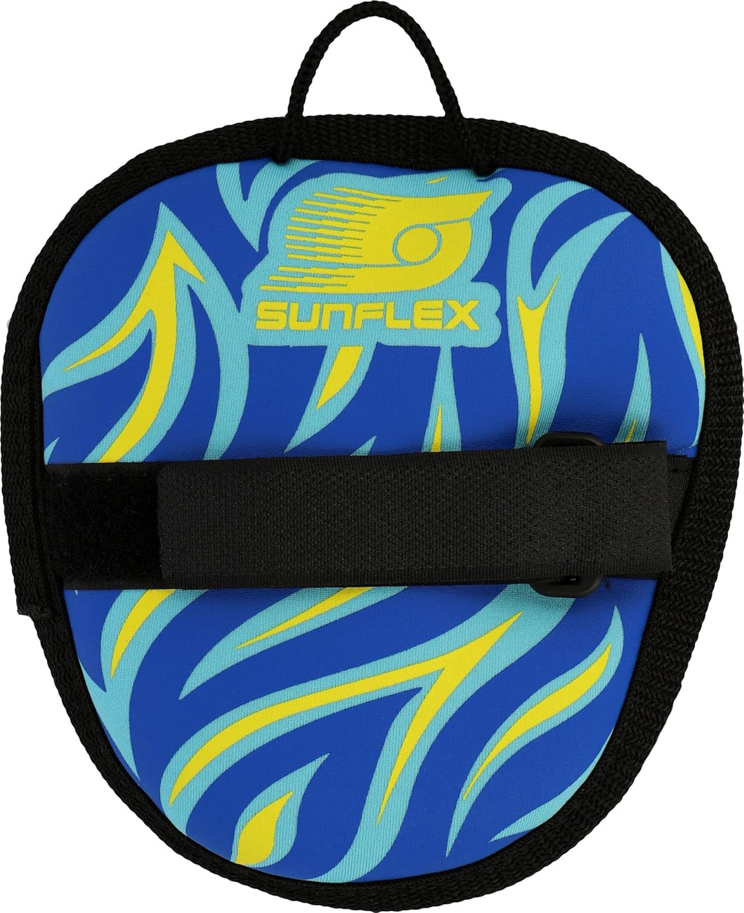 Sunflex® Neopren Mini Sure Catch Set Flames Blurefire mit Zwei Schlägern und einem Ball in schwarz |