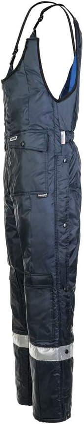 Planam Grösse L Herren Kühl-/Gefrierhaus Gefrierhaus Latzhose marine Innenfutter blau Modell 5133 Ma