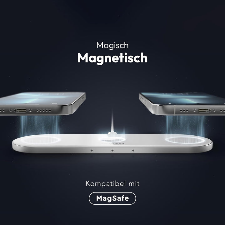 Vonmählen – Aura Home 3in1 kabellose Ladestation für induktives Laden bis 15 W – Wireless Charging S