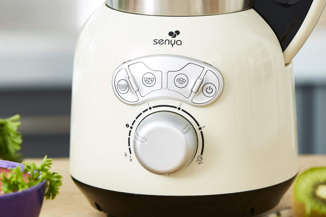 Senya SYCP-HB008C Heiz-Standmixer Edelstahl Cook & Ice V3, Mixer sahnehaltige/fein pürierte Suppe, D