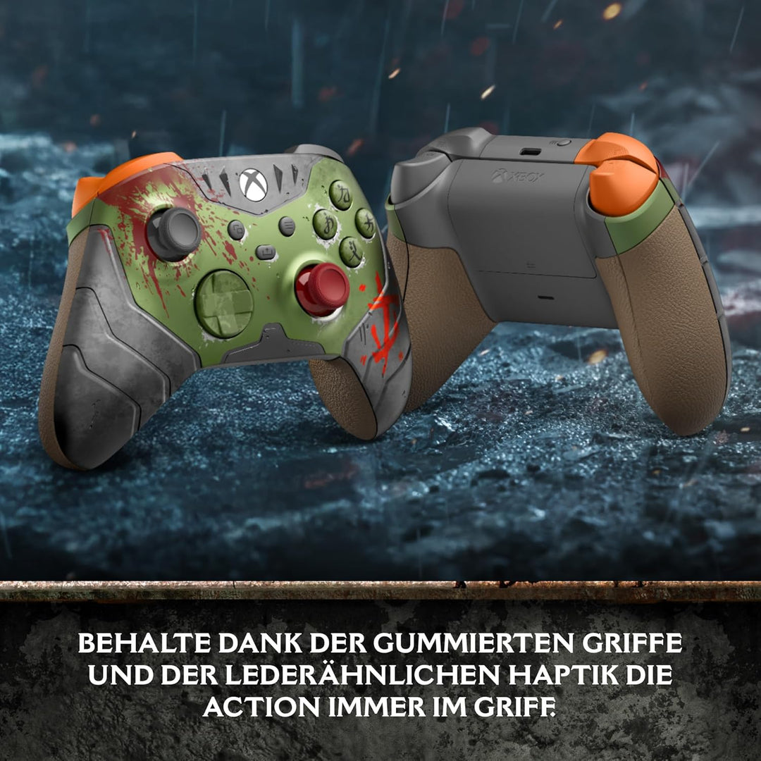 Xbox Wireless Controller – DOOM: The Dark Ages Limited Edition für Xbox Series X|S, Xbox One, PCs un