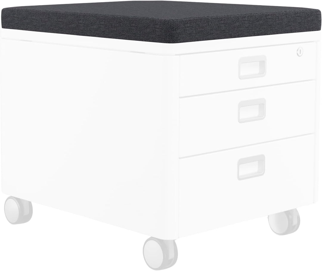 moll Pad, Sitzkissen für die Rollcontainer moll Pro und moll Cubic, abnehmbar und leicht zu reinigen