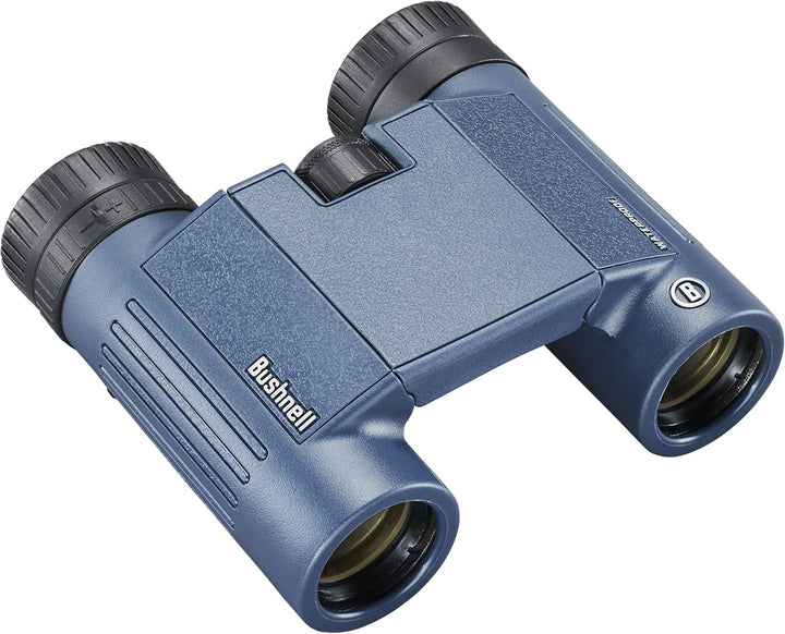Bushnell - H2O 2 - Fernglas - 10x25 Dunkelblaues - Dachkant - Vollvergütet - Wasserdicht/Beschlagfre