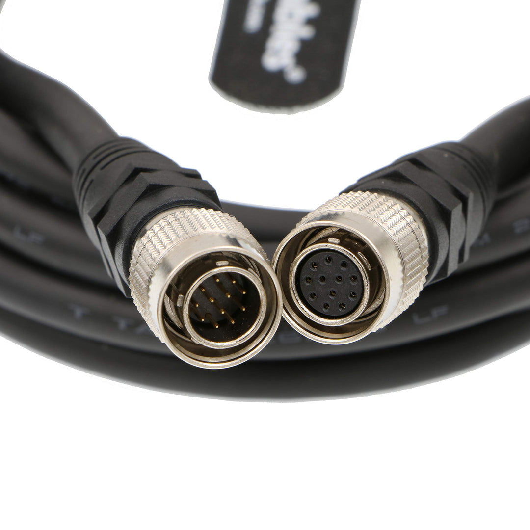 Alvin's Cables Hirose 12 Pin Stecker auf Buchse Hochflexibles abgeschirmtes Kabel für Sony CCD Hitac
