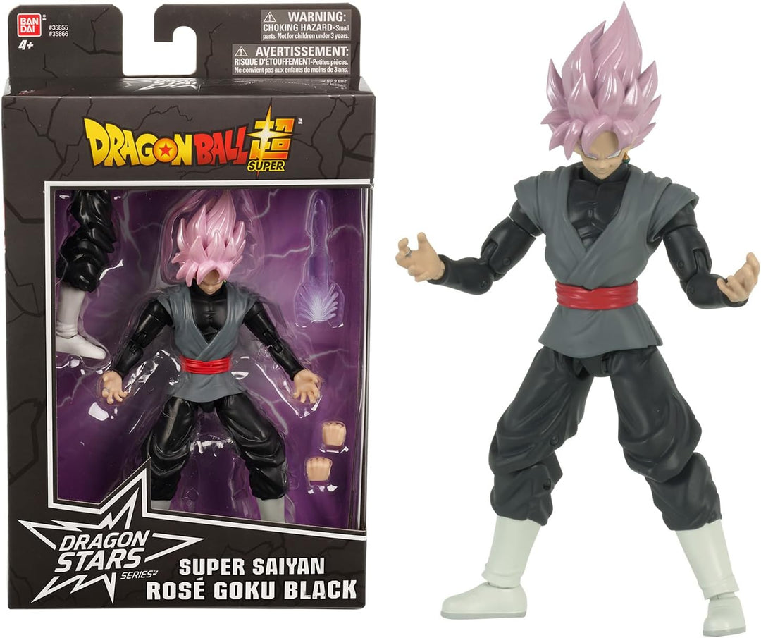BANDAI – Dragon Ball Super – Dragon Star Figur 17 cm – Super Saiyan Rosé Goku Black – 35866, Super S