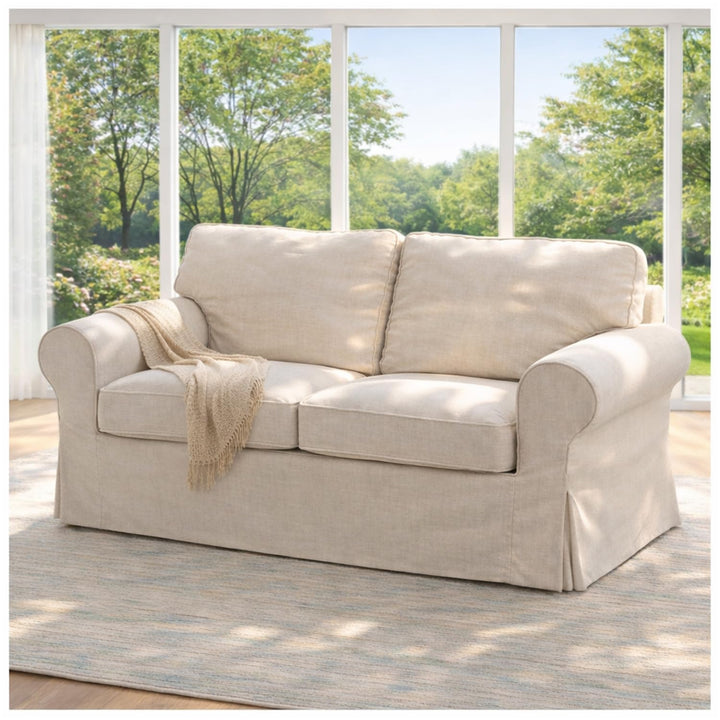 HomeTown Market Strapazierfähiger Sofabezug Ersatz kompatibel für IKEA Ektorp Sofa Cover. Slipcover