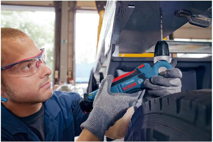 Bosch Professional 12V System Akku Winkelbohrmaschine GWB 12V-10 (inkl. 1/2 L-BOXX-Einlage für Zubeh