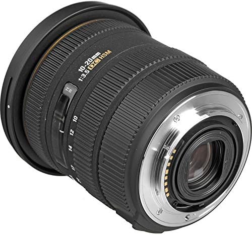 Sigma 10-20 mm F3,5 EX DC HSM-Objektiv (82 mm Filtergewinde, für Canon Objektivbajonett) für Canon