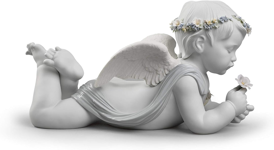 LLADRÓ Figur Mein Geliebter Engel. Kleiner Engel. Porzellan.