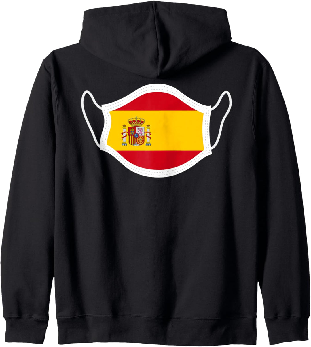 Spanien Flagge Gesichtsmaske Espana Geschenk Kapuzenjacke