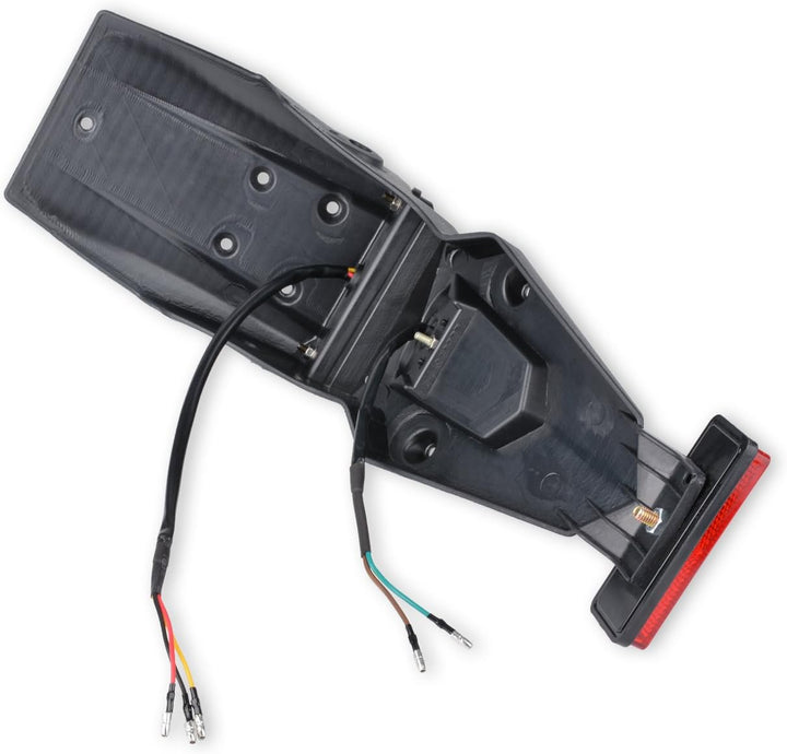 KATUR 12V LED Motorrad Kotflügel Hinten Schwanz Stop Licht Reflektor Universal für MX Motocross Spor