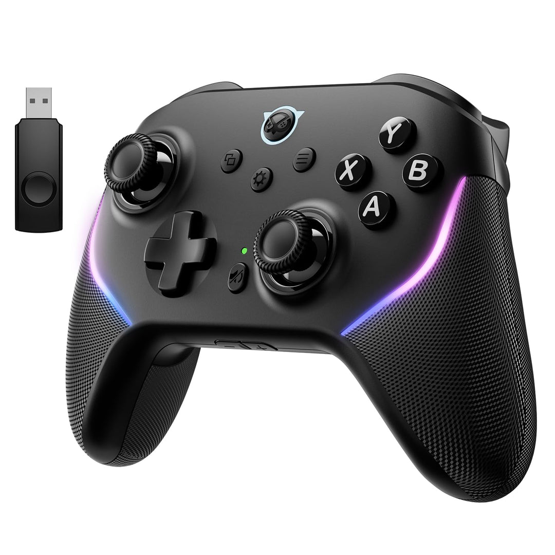 NYXI Flexi Wireless PC Controller - Hall Effect Sensing Joystick, Hall Analong Triggers, Interchange