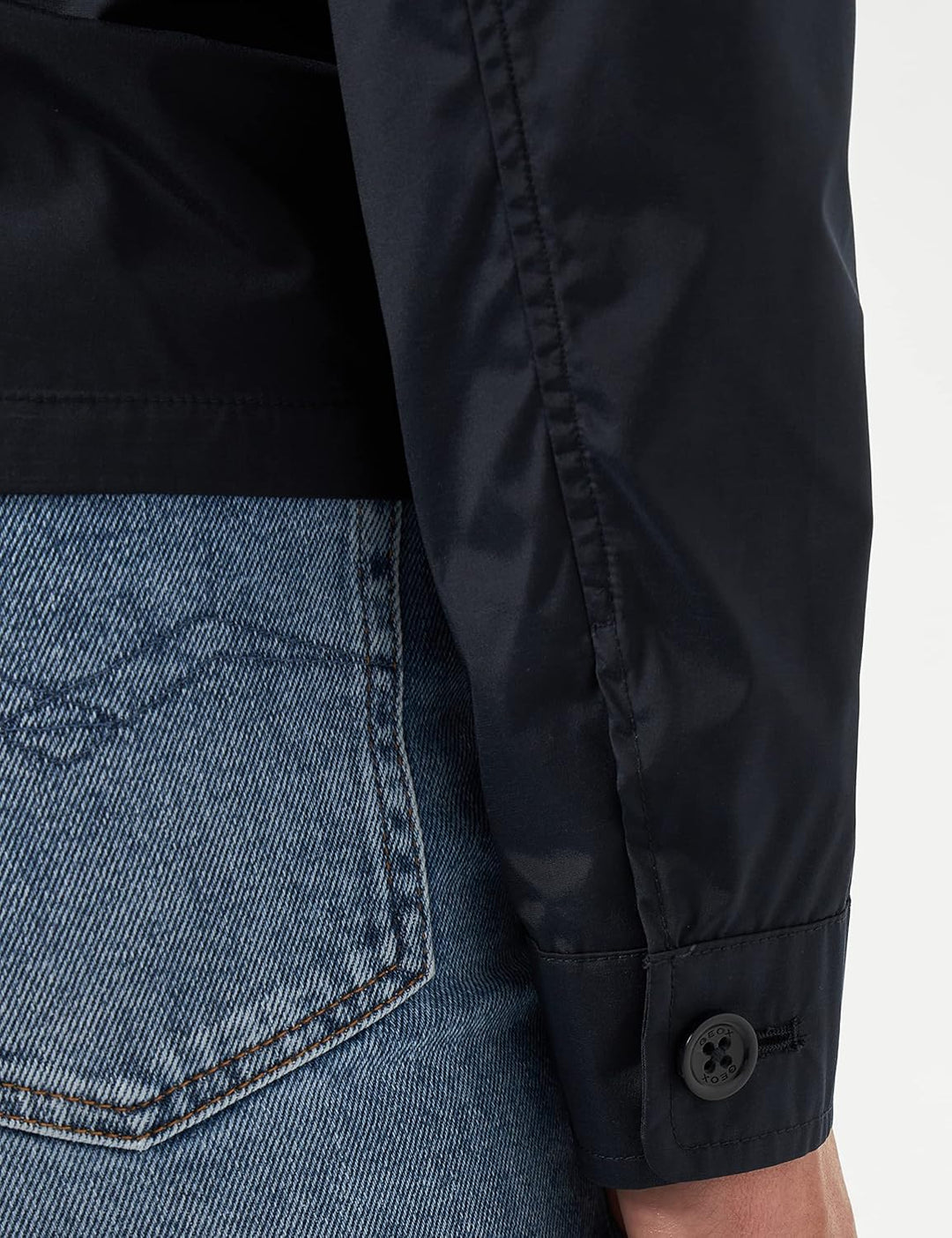 Geox Damen W Dandra Jacket 40 Sky Captain, 40 Sky Captain