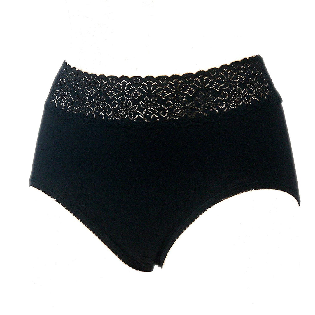 Taillenslip Basic, 5er-Pack Schwarz 42
