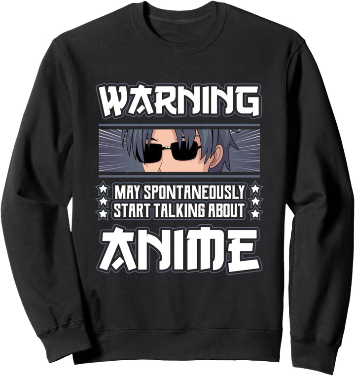 Lustiger Manga Japanischer Humor Anime Boy Sweatshirt