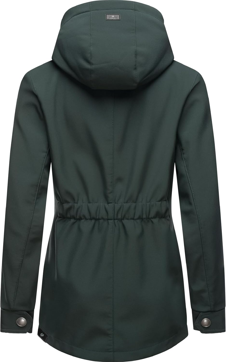 Ragwear Damen Übergangsjacke Funktionsjacke Softshelljacke wasserdicht atmungsaktiv mit Kapuze Monad