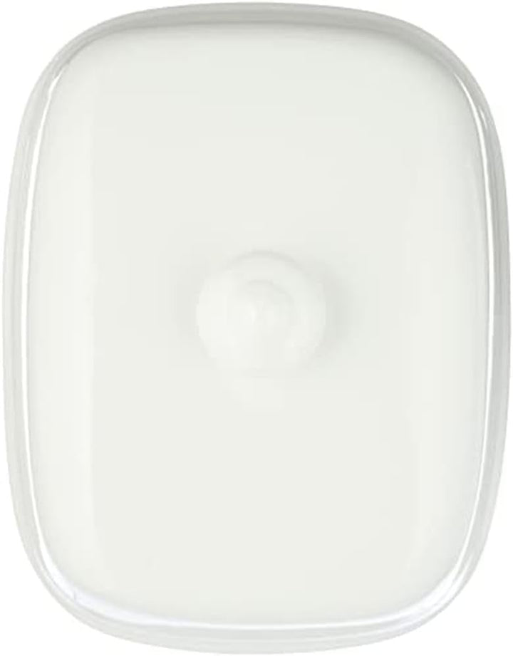 Villeroy & Boch Royal Butterdose Oberteil, Premium Bone Porzellan, Weiss, Butterdose Oberteil