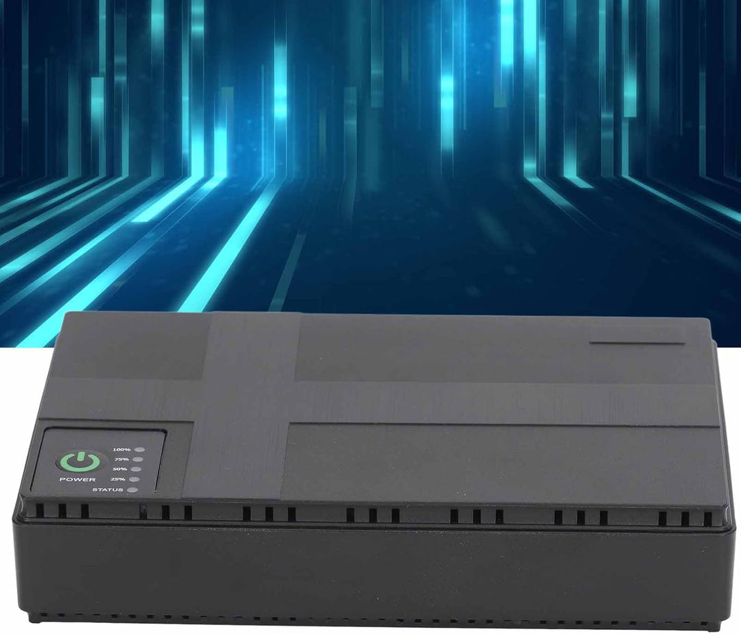 Mini-USV-Batterie-Backup-Router Batterie-Backup 10400 MAh, Wiederaufladbare Unterbrechungsfreie Stro