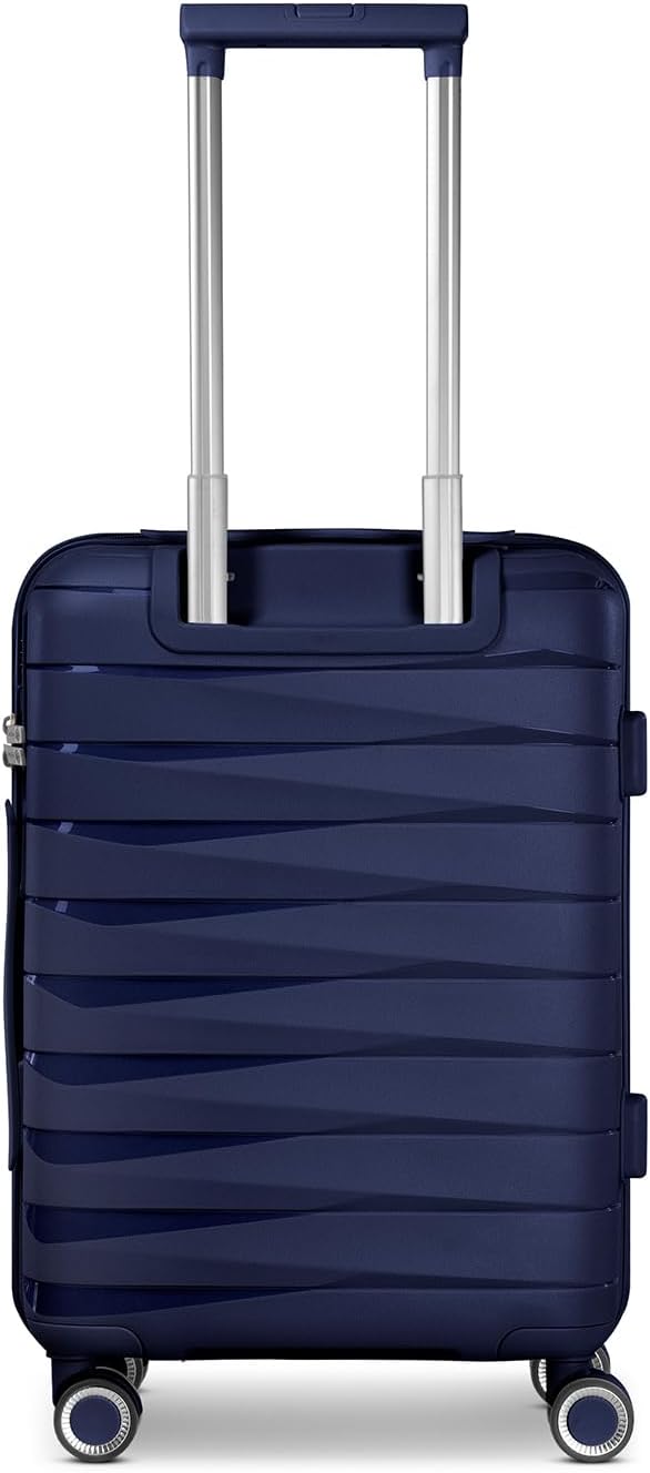 Franky Kabinen-Koffer für Damen und Herren | Kleiner Cabin-Trolley 36 x 20 x 55 cm aus hochwertigem,