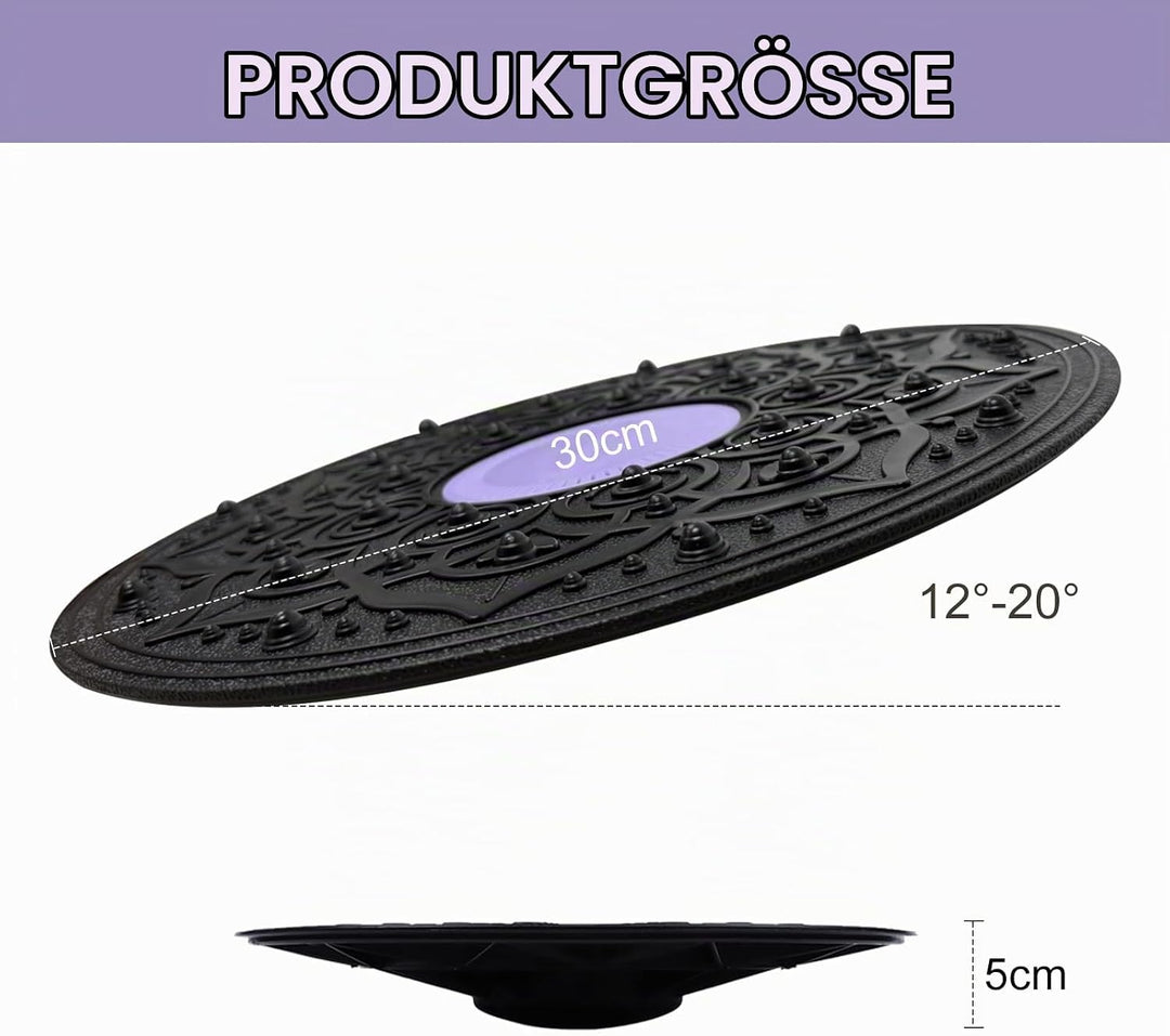 Balance Board, Gleichgewichtstrainer, Balance Pad, Wackelbrett für Erwachsene &amp; Kinder, Wackelbrett