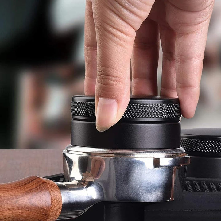 Coffee Distributor, Espresso Distribution Tool, Kaffeeverteiler Kaffeestampfer Einstellbarer Tiefena