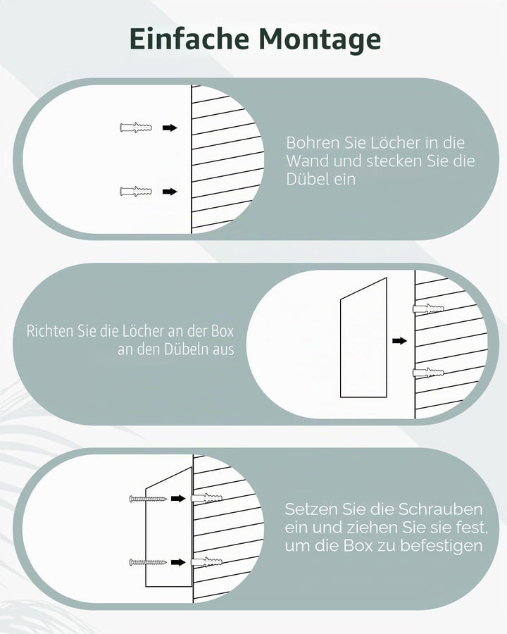 Uniclife Schlüsselbox für aussen, Spendenbox aus Metall, Sammelbox mit Zahlenschloss, sichere Vorsch