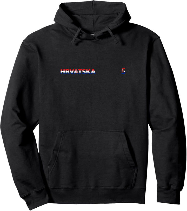 Flagge Kroatien Pullover Hoodie