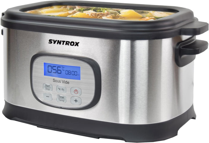 Syntrox 16 in1 Sous Vide Garer | Kocher Marsipu | Multikocher | Vakuumgarer, Konstante Temperaturkon