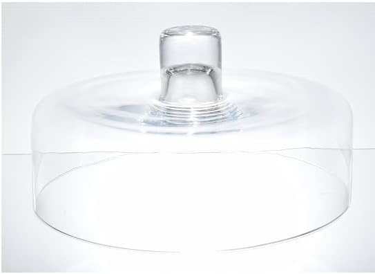 EMH Handgefertigte Glasabdeckung Glocke Höhe 17 cm x 31 cm