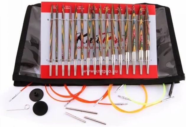 KnitPro Symfonie: Knitting Pins: Circular: Interchangeable: Deluxe Set Single, Single