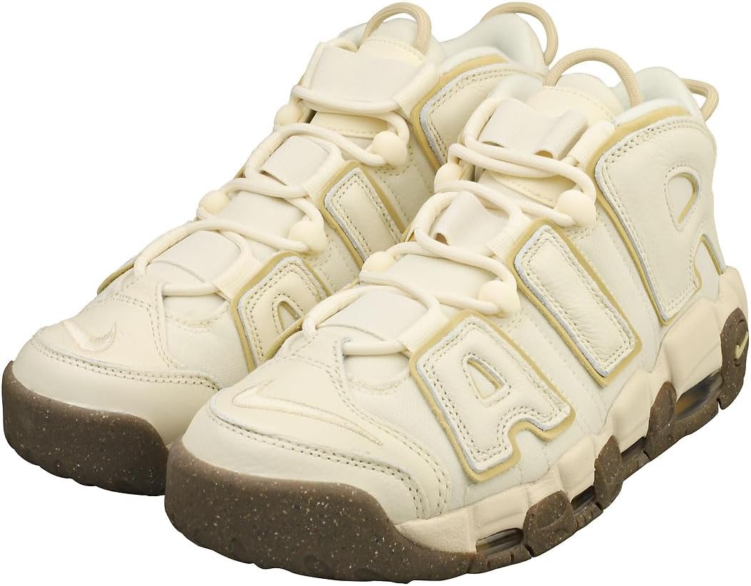 NIKE Herren Air More Uptempo 9Basketballschuh 40 EU Cocnut Milk Tean Gold, 40 EU Cocnut Milk Tean Go